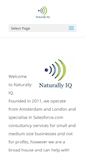 Mobile Screenshot of naturallyiq.com